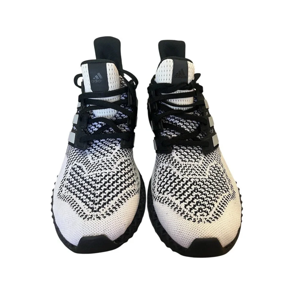 Adidas Ultra 4D Men's Running Shoes Oreo White/Black Size 11 No Box